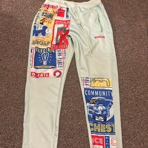 AUTHENTIC MONOPOLY TRACKSUIT BOTTOMS